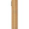 Ekena Millwork Olympic Block Rough Sawn Bracket w/ Offset Brace, Western Red Cedar, 8"W x 34"D x 38"H BKT0806X34X38OLY05RWR - alternate 3